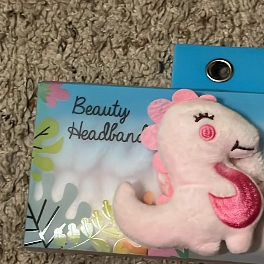 Beauty Headband SPA BEAUTY Headband with Dinosaur -Addy-Lu